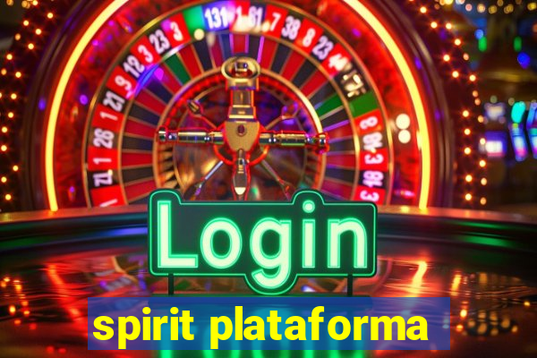 spirit plataforma